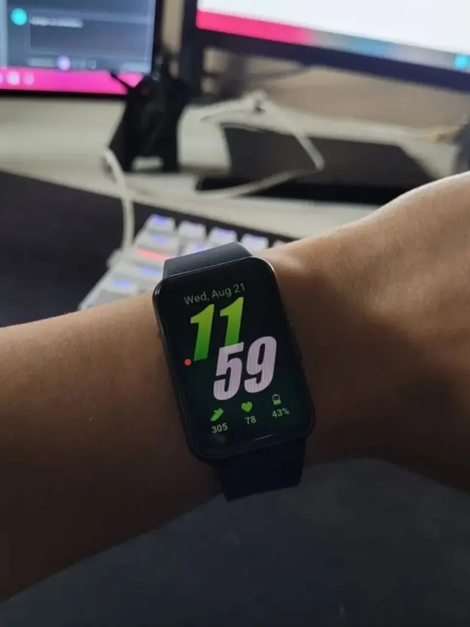 Smartband Samsung Galaxy Fit3 Smartwatch - Foto 2