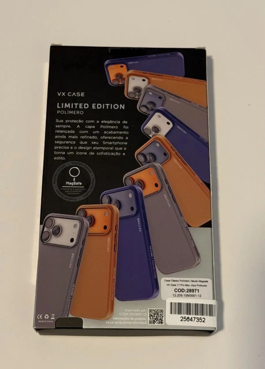 Capa VXCase azul para iphone 17 pro max  - Foto 4