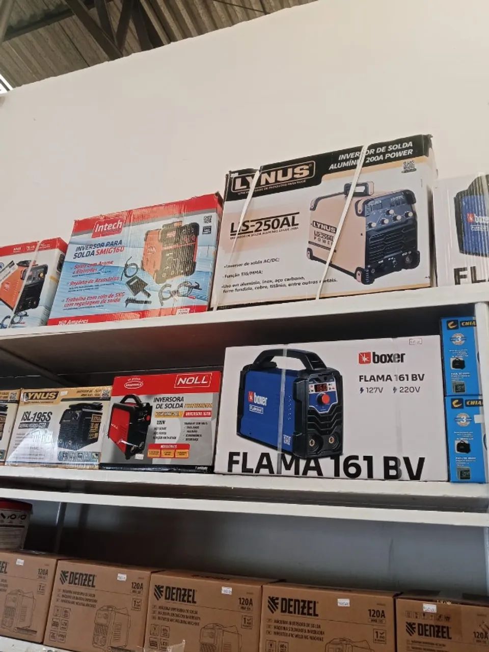 MAQUINAS DE SOLDA INVERSSORA, MIG E TIG VARIOS MODELOS ( PROMOÇÃO ) NOVA - Foto 2