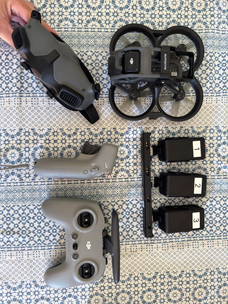 Drone Avata DJI Fly More Kit Controle FPV - Completo - Foto 4
