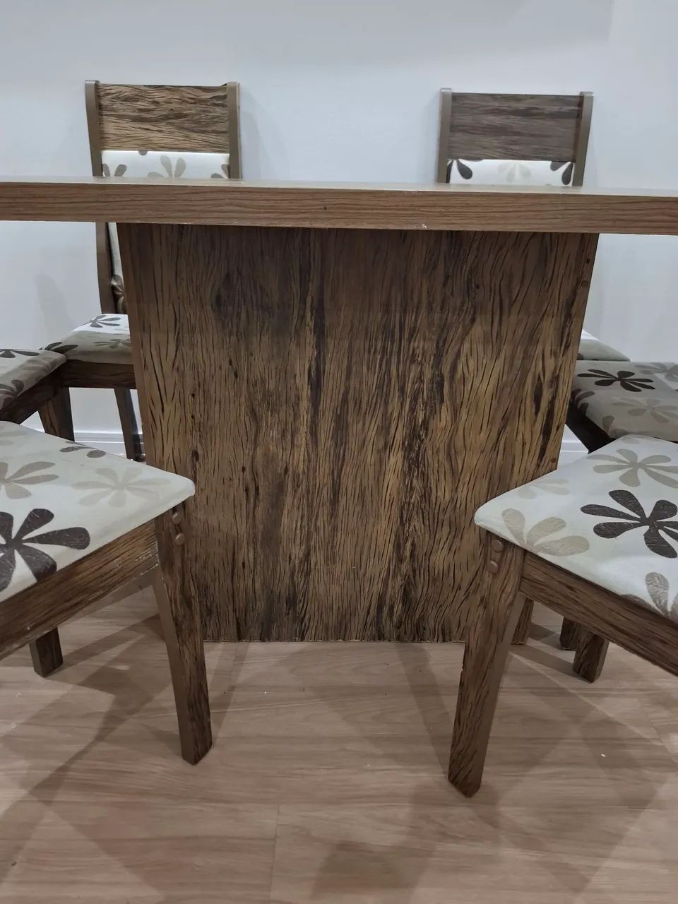 SALA DE JANTAR E 6 CADEIRAS VIERO DULCE AVELÃ PASSION - Foto 4
