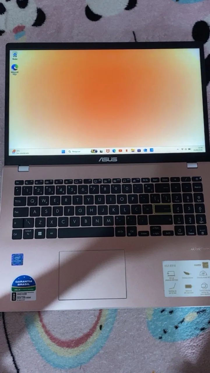 Notebook ASUS Vivobook GO rosa - Foto 5