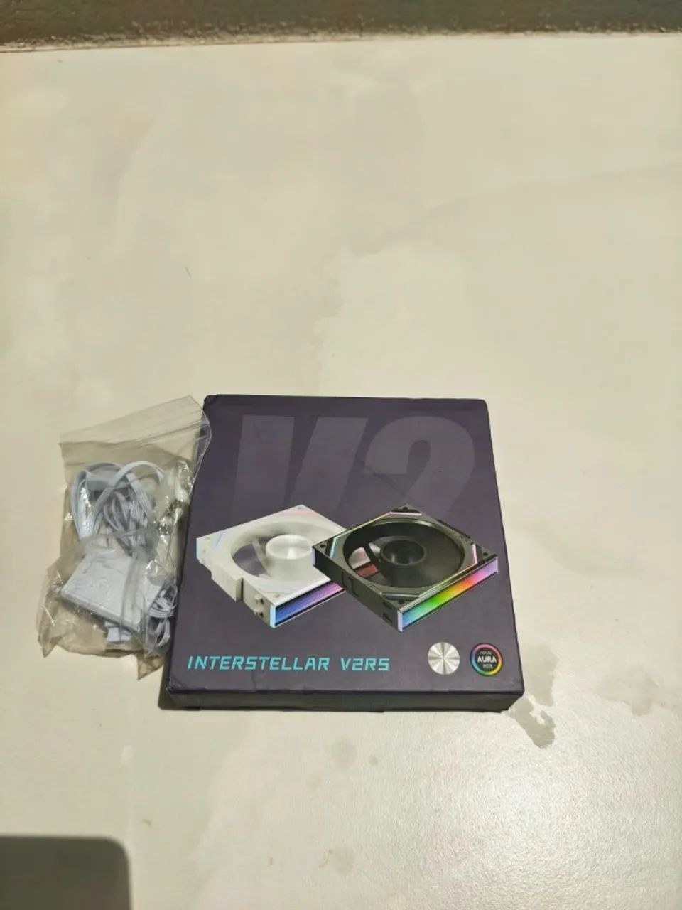 Fan Cooler Jungle leopard Interstellar V2 RS Branco
