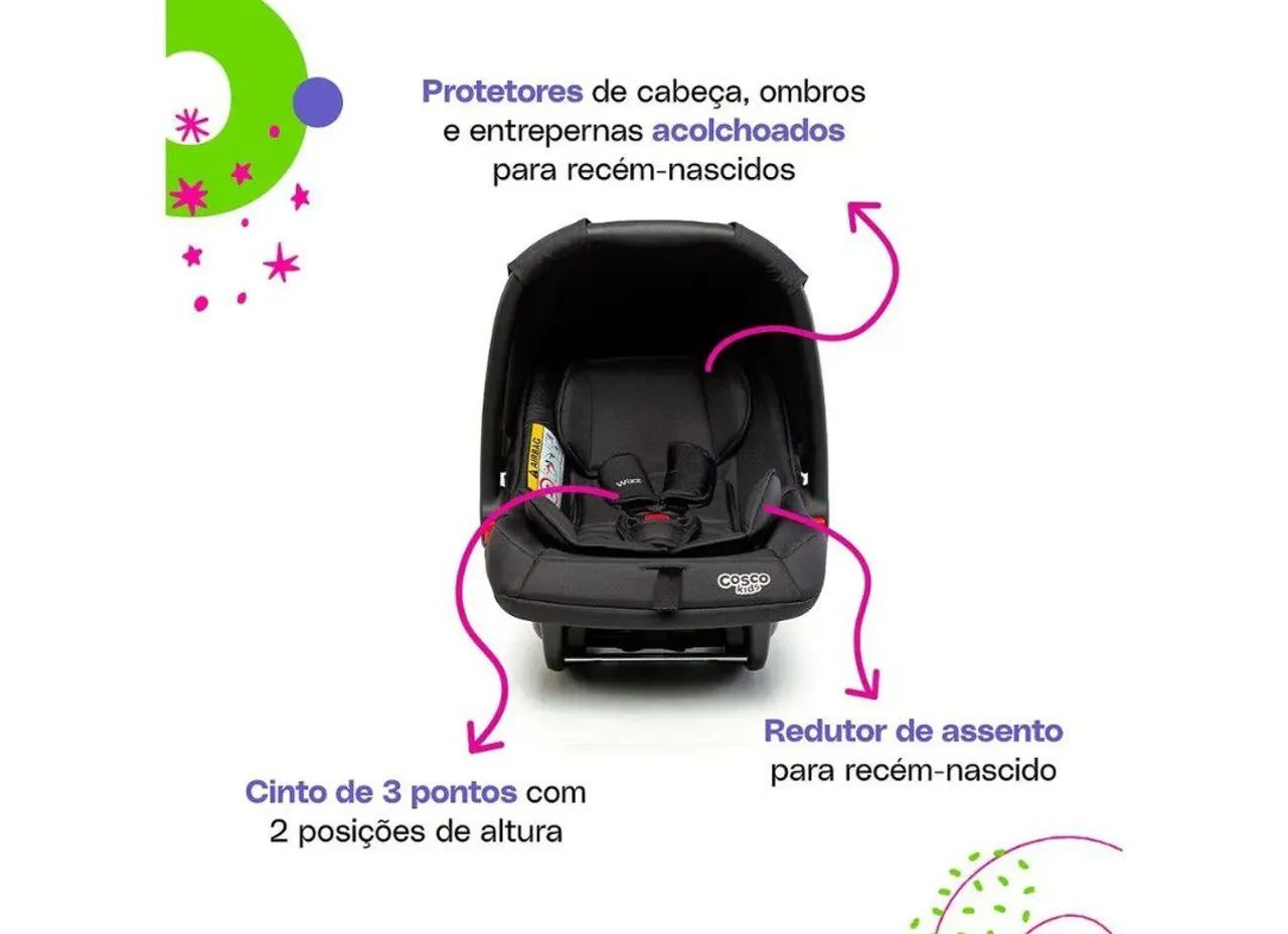 Bebê conforto semi-novo  - Foto 5