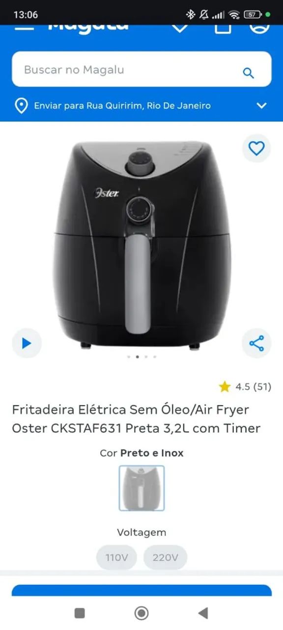 FRITADEIRA ELÉTRICA AIRFRYER - Foto 2
