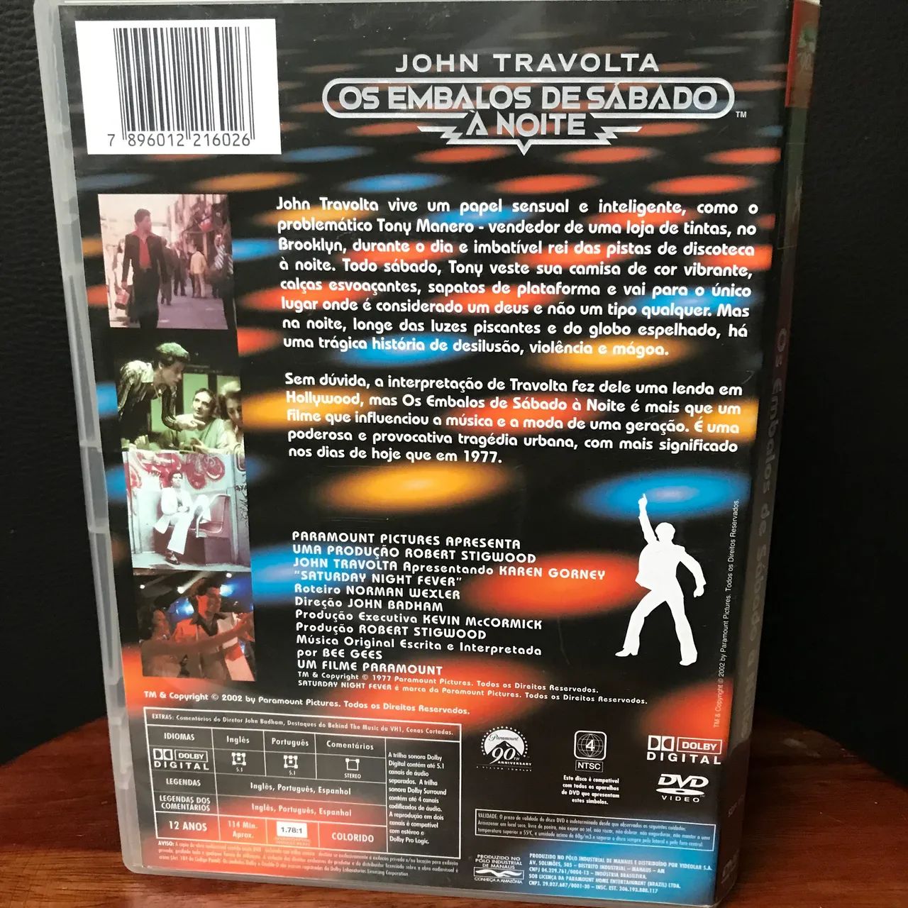 DVD OS EMBALOS DE SÁBADO A NOITE - Foto 4