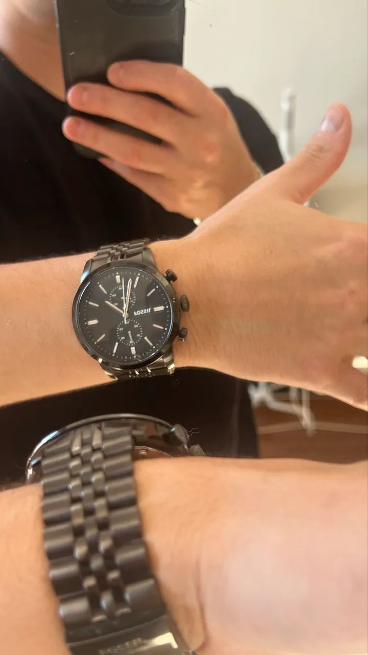 Relógio fossil townsman fs4787 - Foto 5