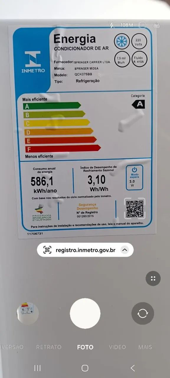 Vendo Ar condicionado seminovo.  - Foto 4