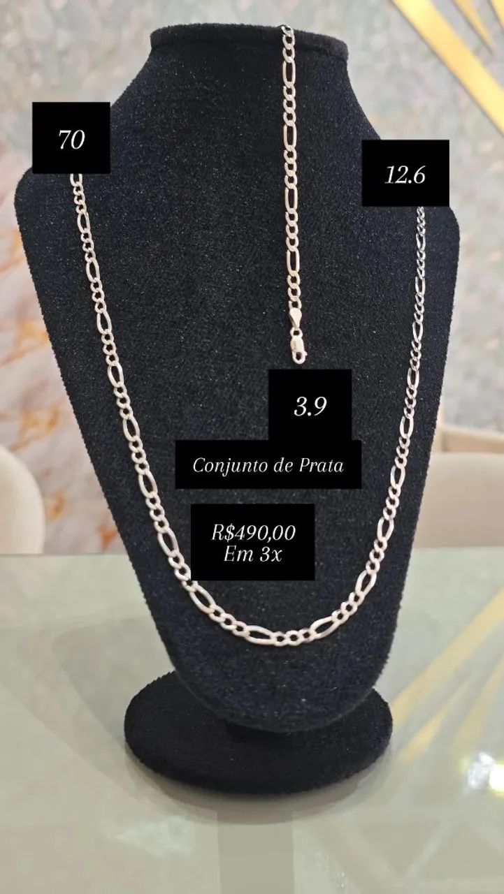 Peças  de Prata 925 Pronto Entrega  - Foto 3