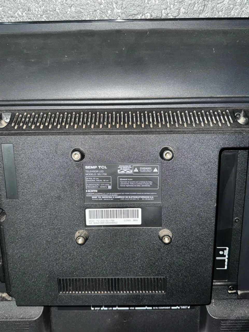TV SEMP TCL 32 polegadas - Foto 4