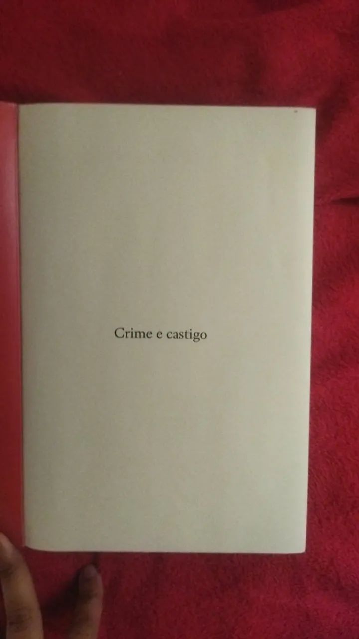 Livro crime e castigo