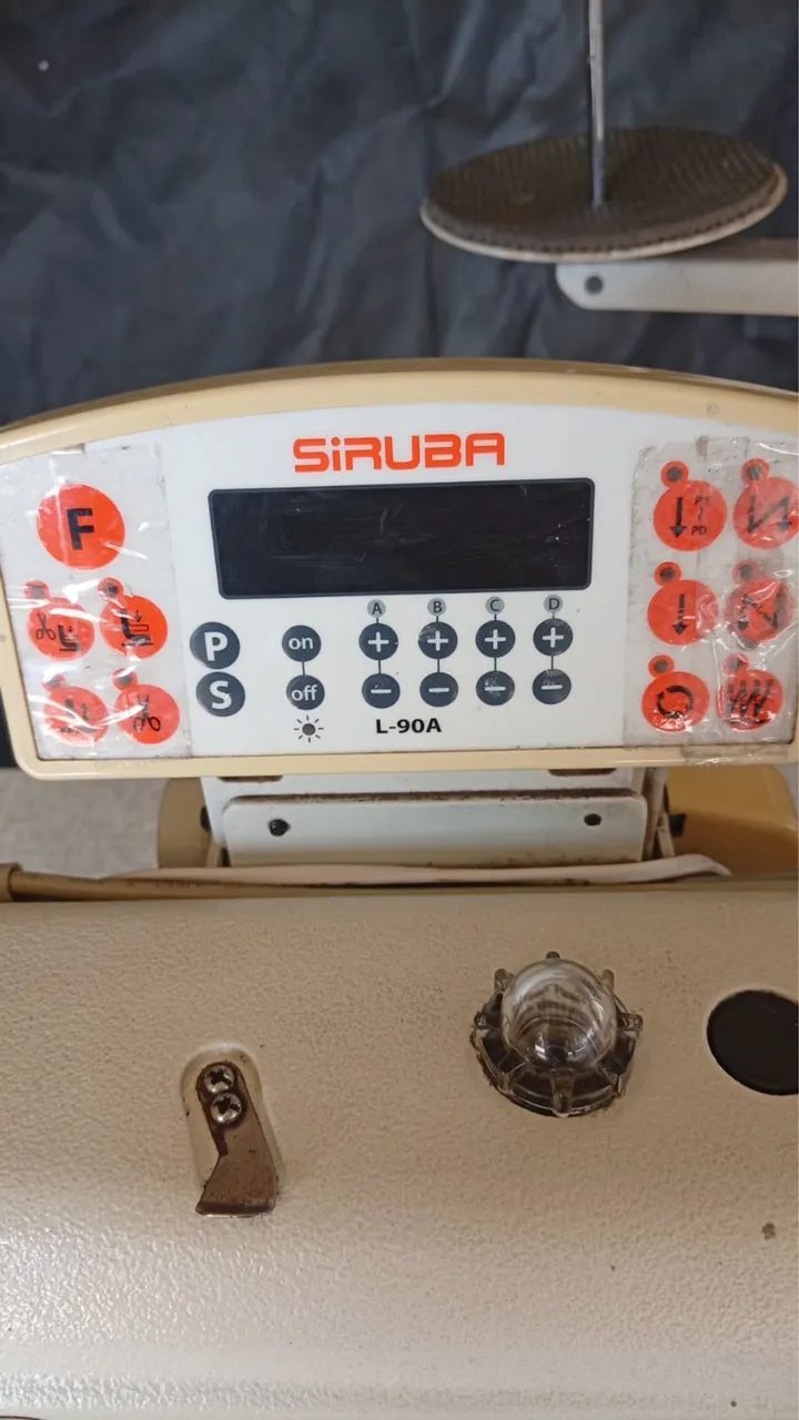 Máquina Reta industrial Siruba eletrônica - Foto 4