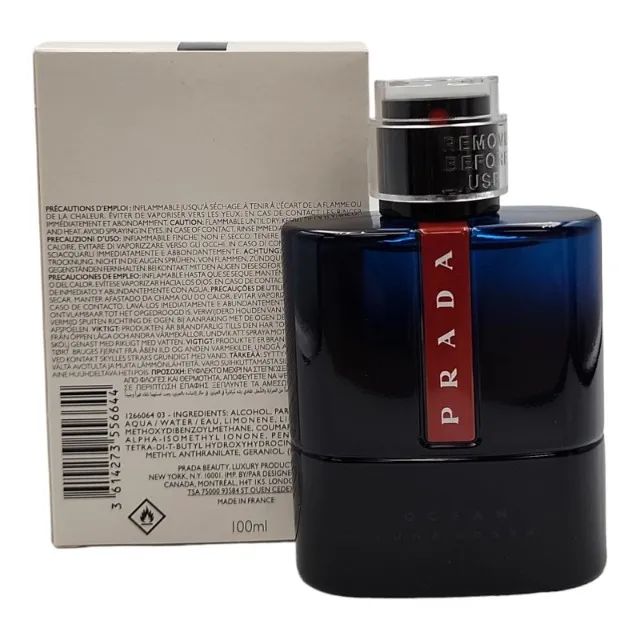 Prada Luna Rossa Ocean Eau de Toilette  100ml Tester - Foto 3