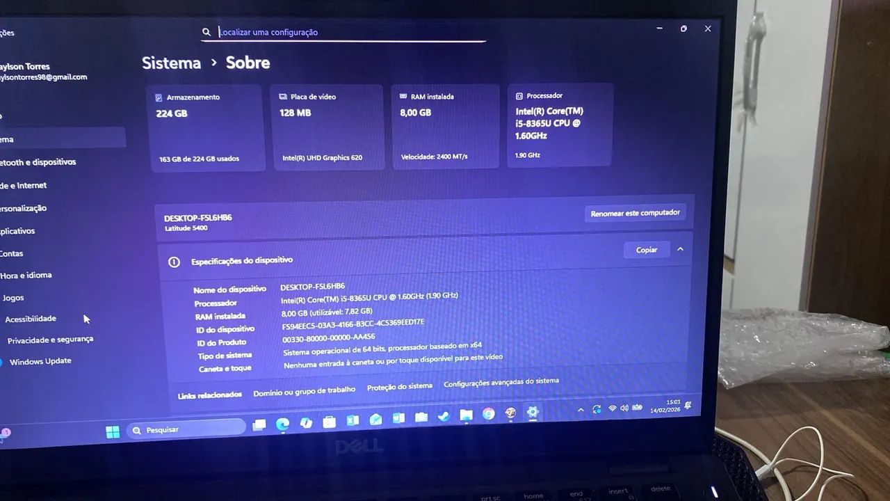 NOTBOOK DELL  - Foto 3