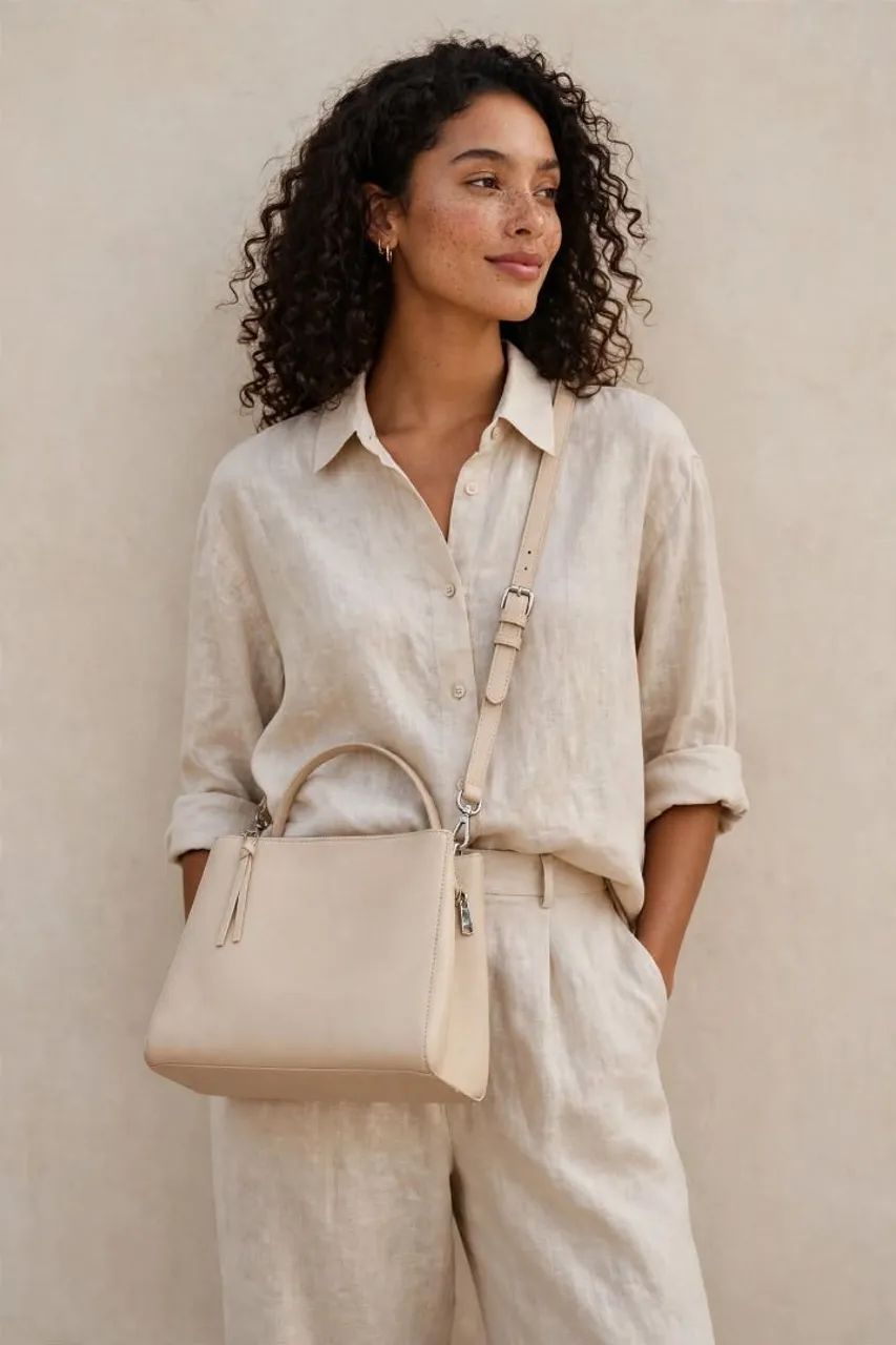 Bolsa Zara original off-white - Foto 2