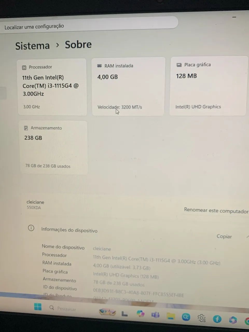 VENDO NOTEBOOK SAMSUNG BOOK - Foto 3