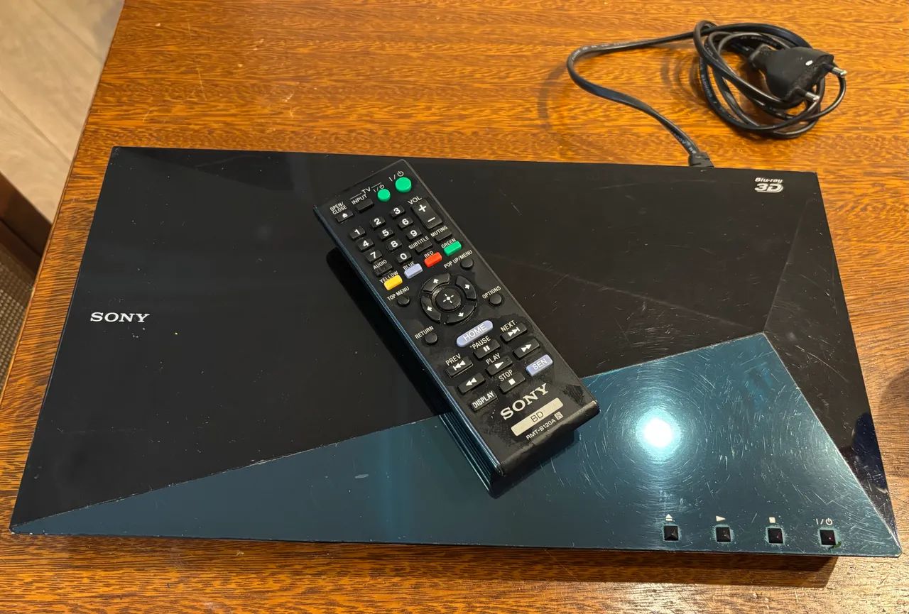 Blu-ray Player 3d Sony Bdp-s5100 Full Hd, Hdmi, Usb - DVD, Blu-Ray Blu-ray Player 3d Sony Bdp-s5100 Full Hd, Hdmi, Usb - DVD, Blu-Ray