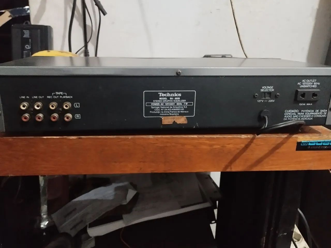 Equalizador Technics sh8028 - Foto 5