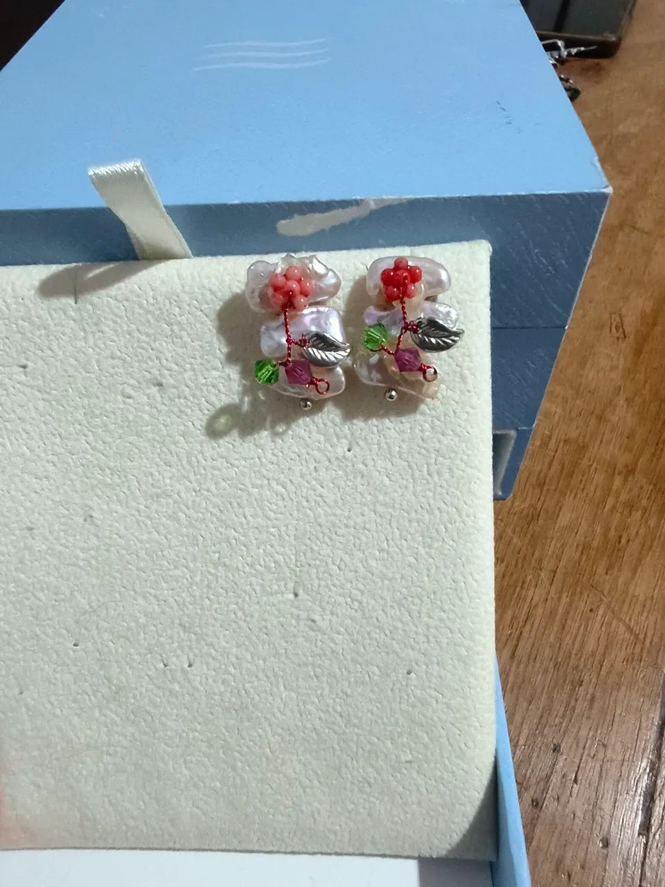 Brinco de madrepérolas  - Foto 4