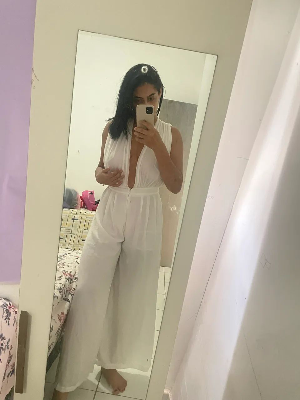 Macacão branco  - Foto 2