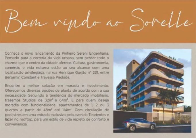Apartamentos; Stúdios & Lofts. SORELLE. C193 - Foto 2
