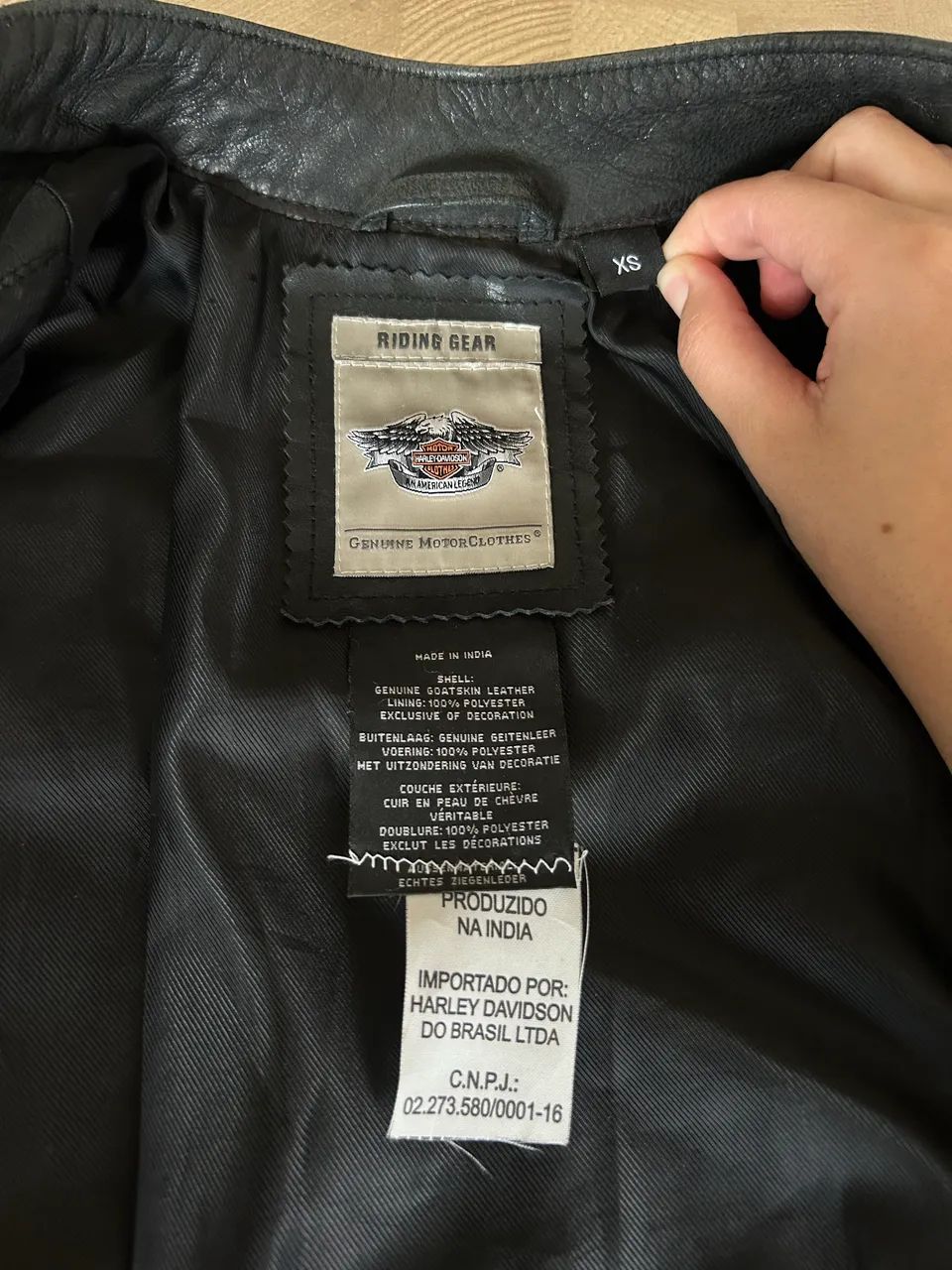 Jaqueta de Couro Harley Davidson Original  - Foto 3