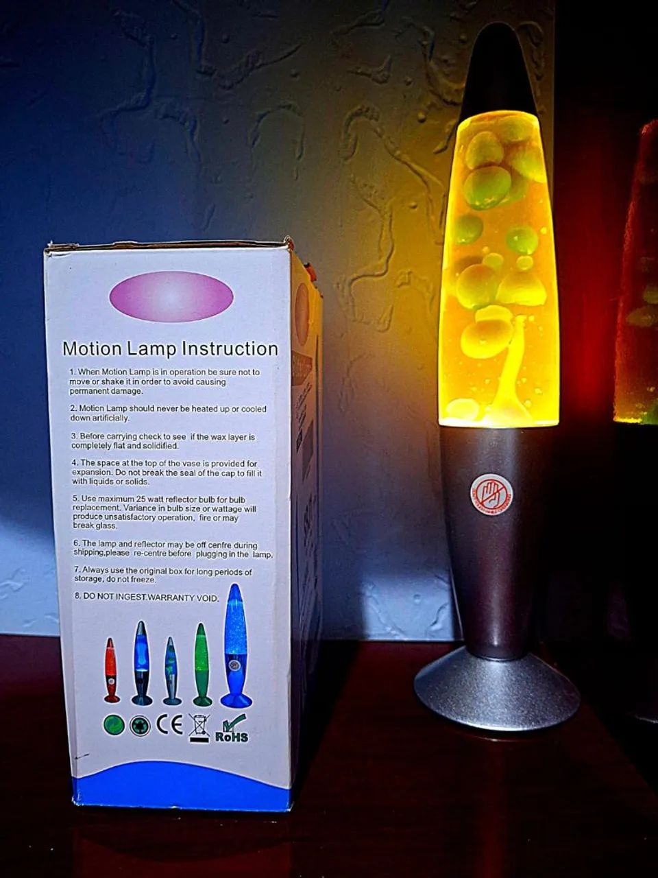 Luminária Lavalamp
