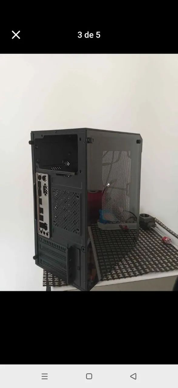 Gabinete PC gamer com exaustores - Foto 3