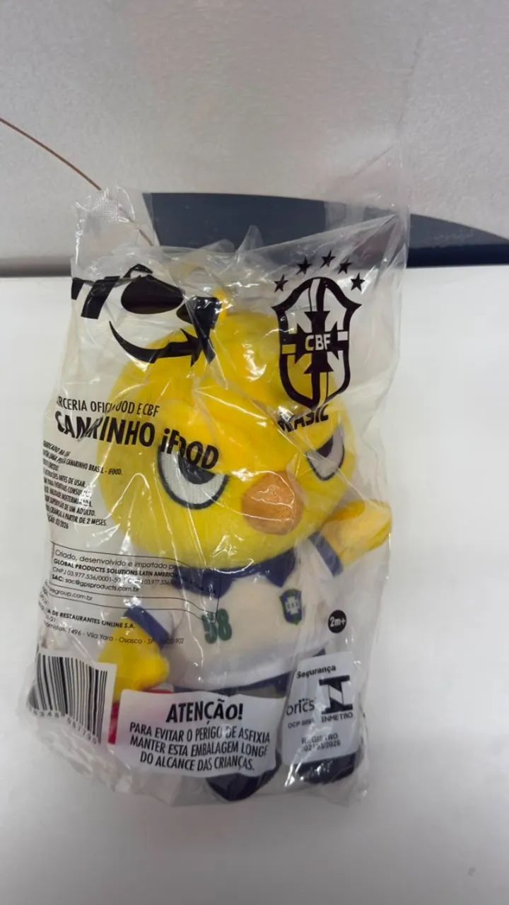 Canarinho Ifood Copa 58 com o Card - Foto 2