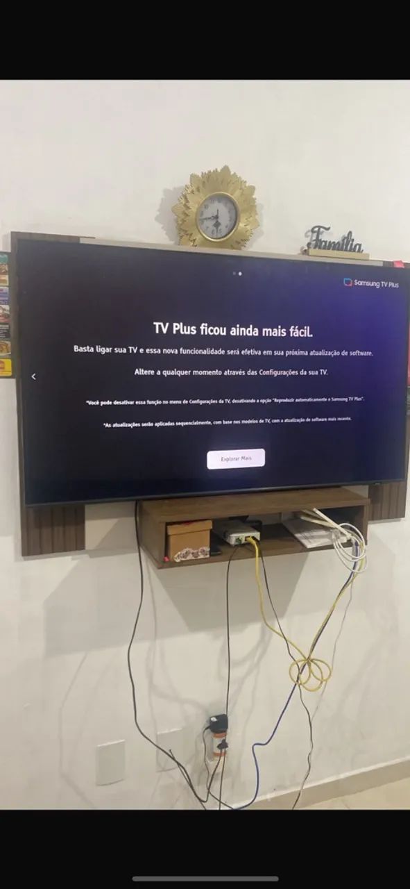 Televisão Samsung para retirar peças 