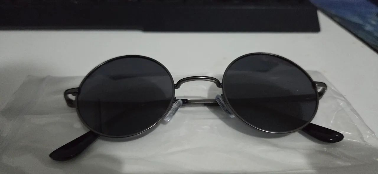 Oculos escuro redondo - Foto 2