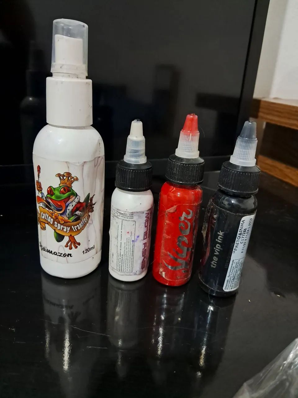 Lote com consumíveis de tatuagem - para estudo - Foto 5