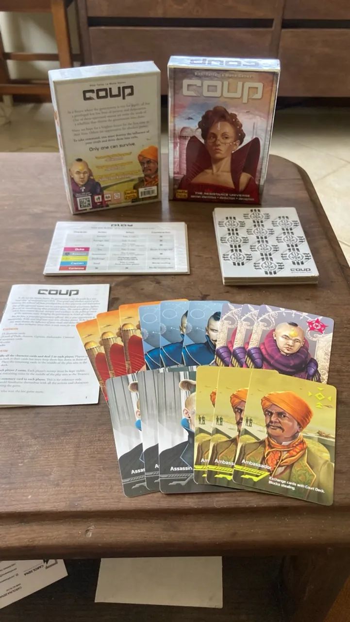 Jogo de cartas COUP - Foto 4