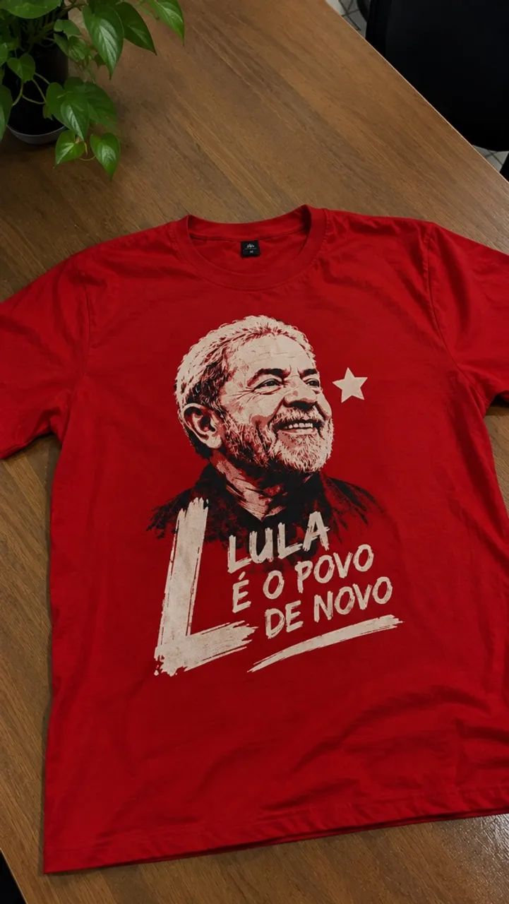 Camisa Presidente Lula - Foto 2