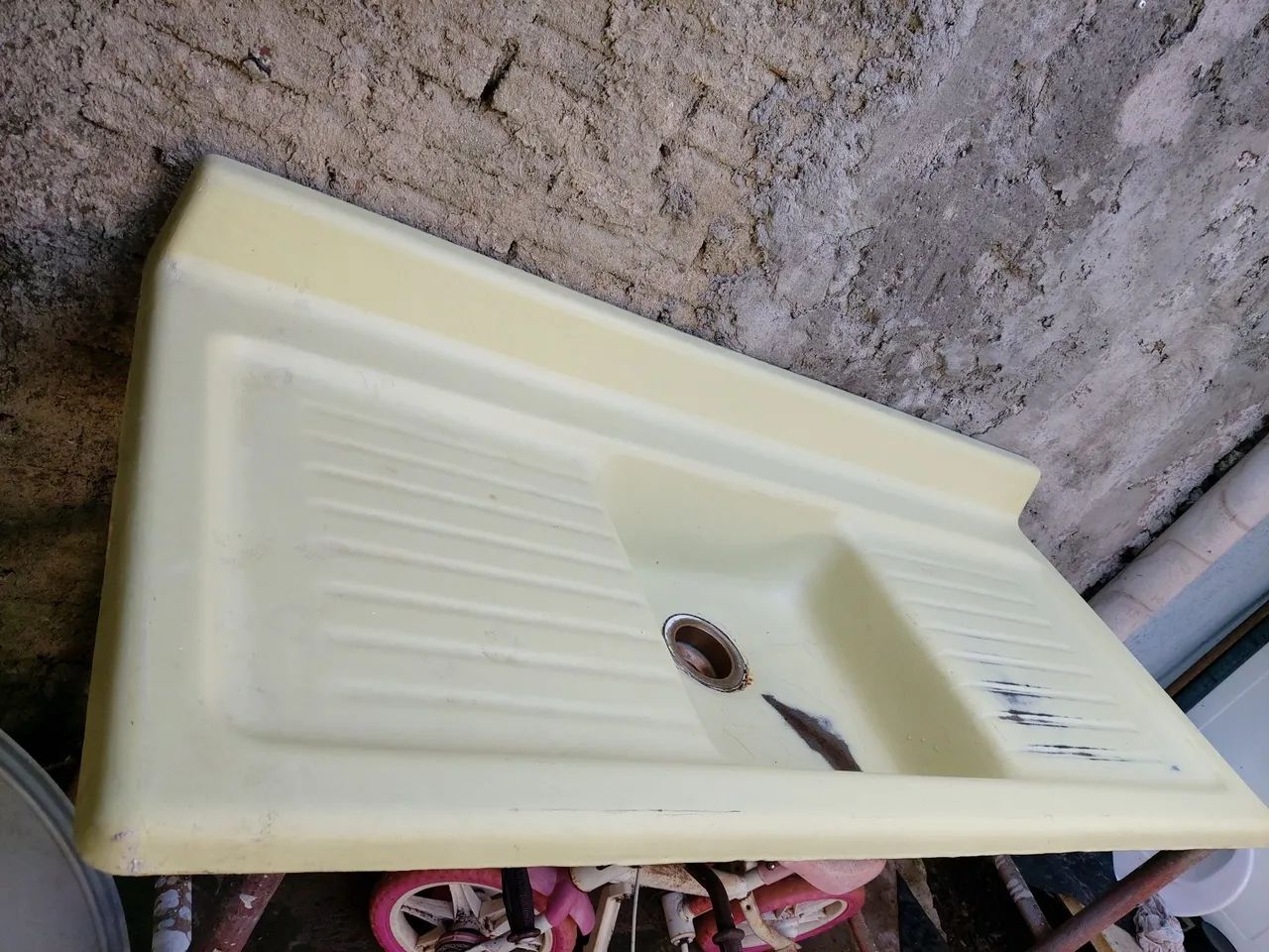 Pia de Ferro Fundido Esmaltada 