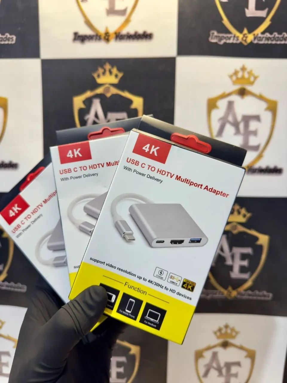 Adaptador OTG tipo C com HDMI - Foto 5