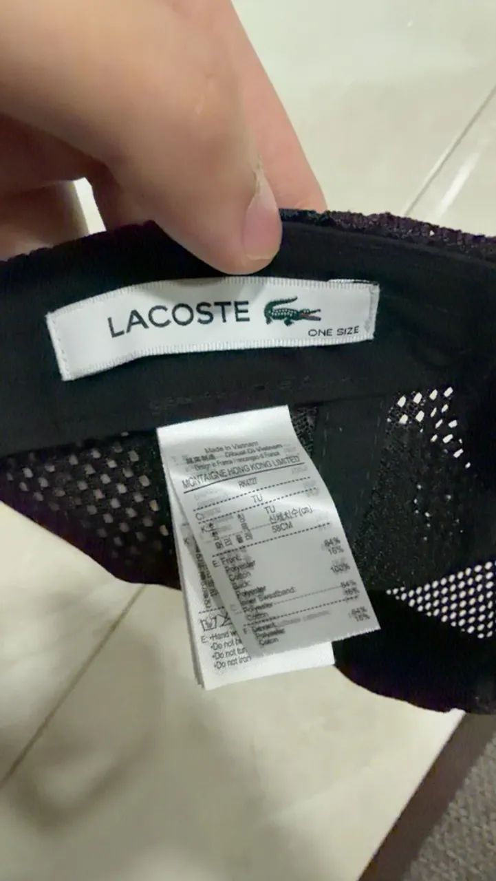 Lacoste five panel - Foto 4