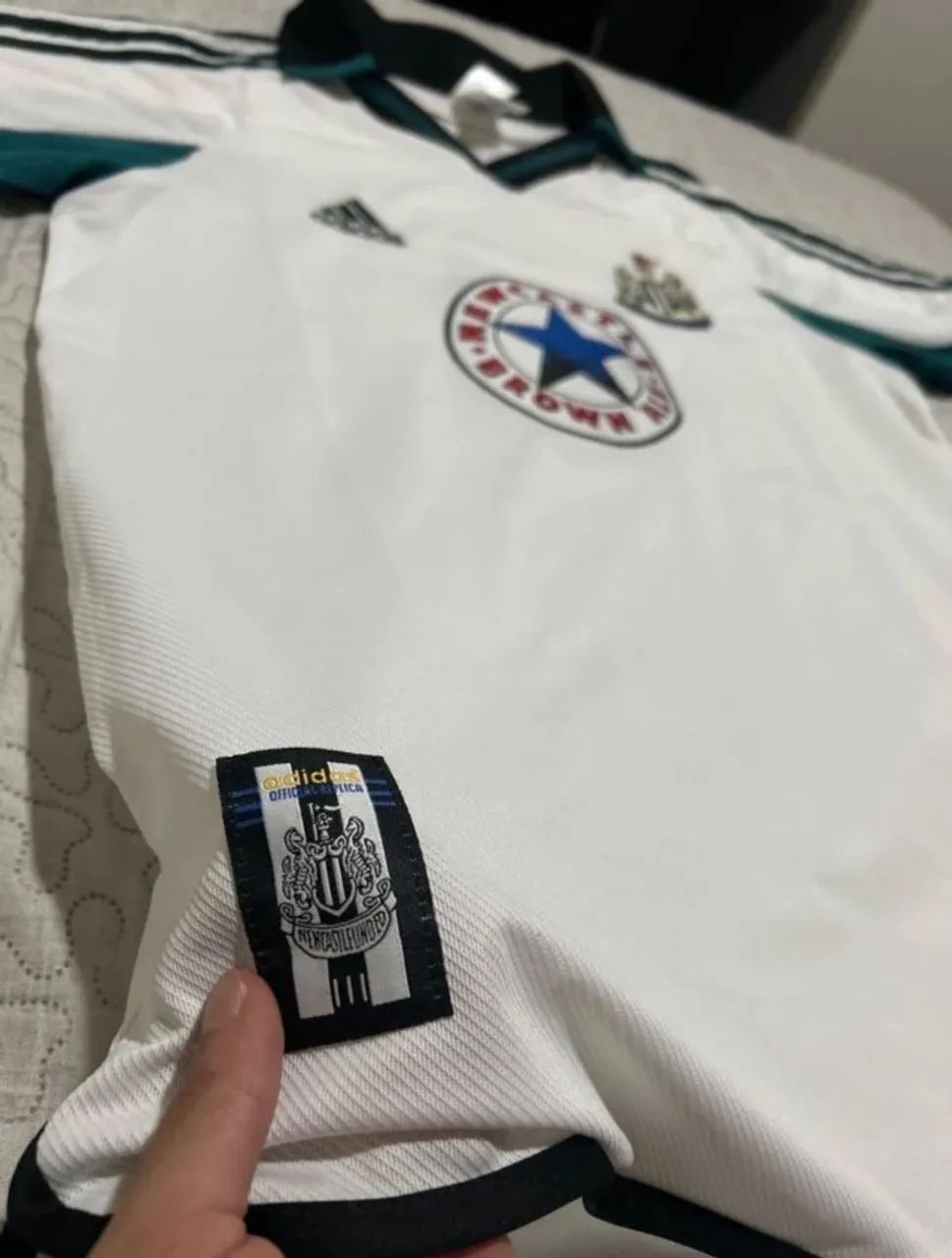 Camisa Newcastle retrô  - Foto 2