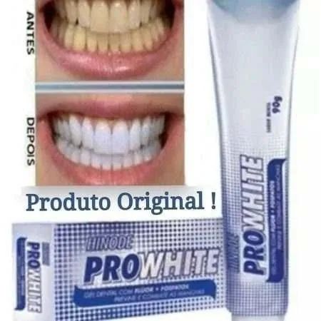 Gel Dental ProWhite combate dentes amarelados - Foto 3