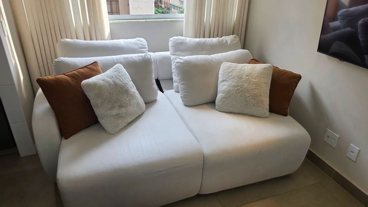 Lindo Sofá em Linho. - Foto 2