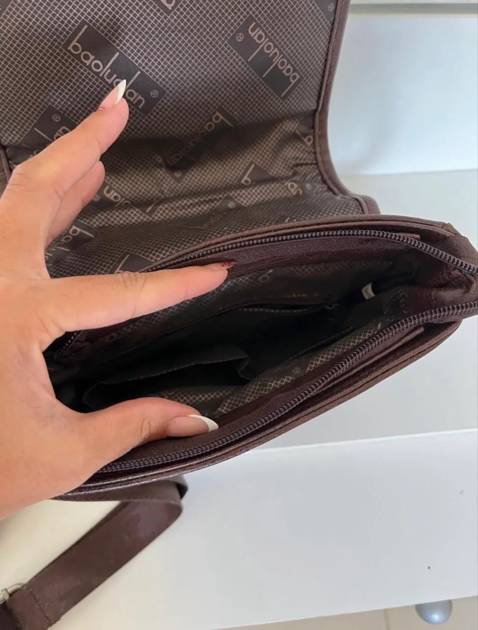 Bolsa de couro  - Foto 3