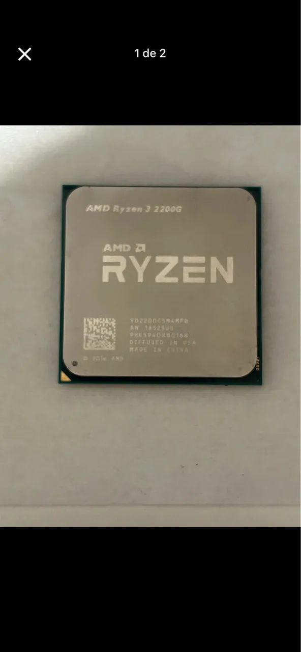 Processador Ryzen 3 2200g  - Foto 2