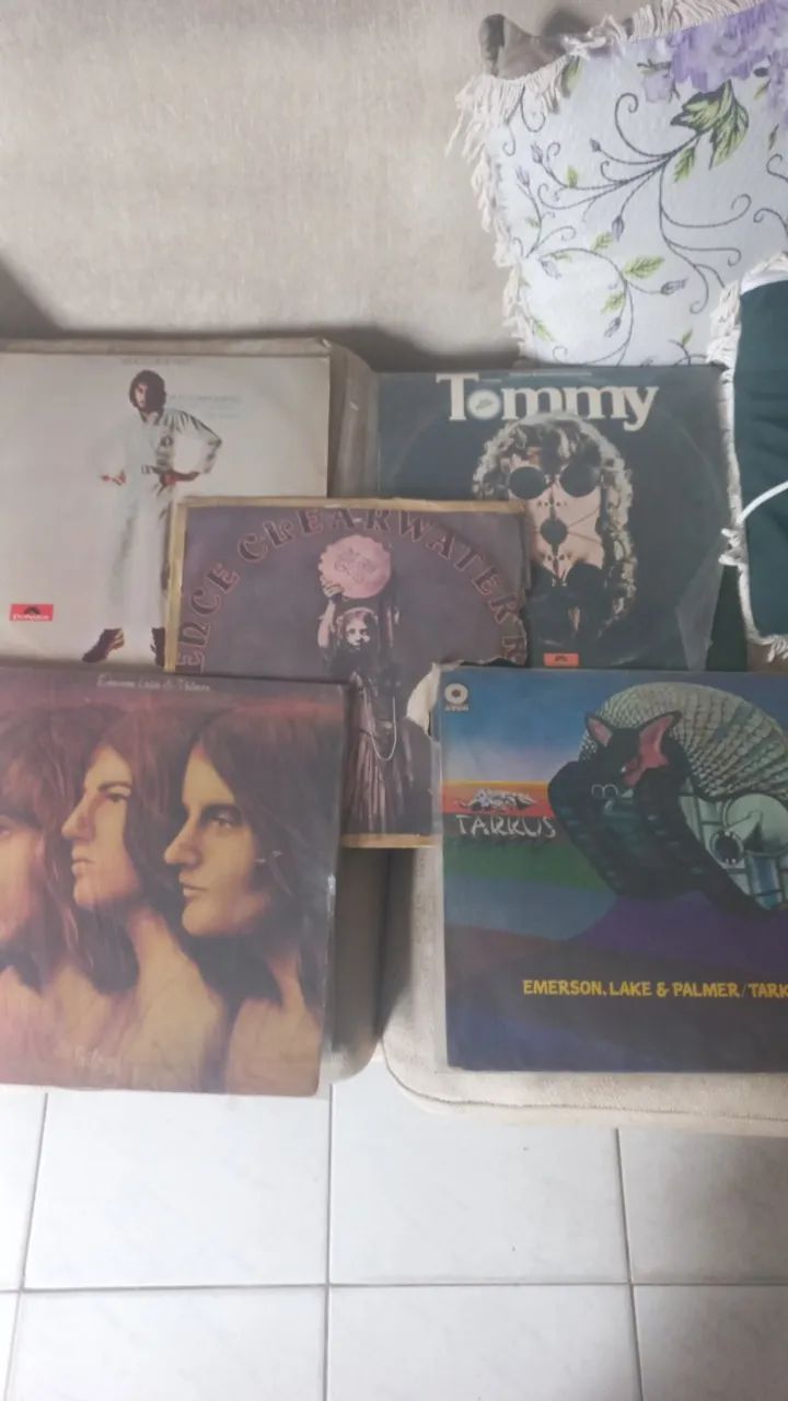 Lote de disco de vinil