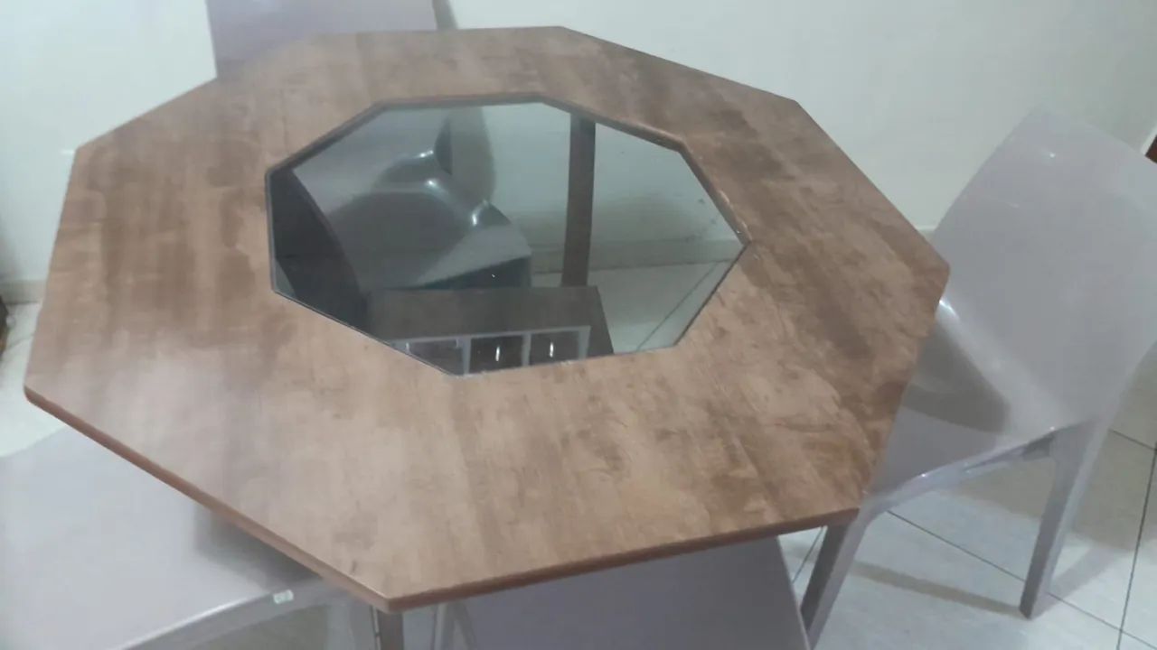 Mesa madeira com cadeiras Tramontina  - Foto 2