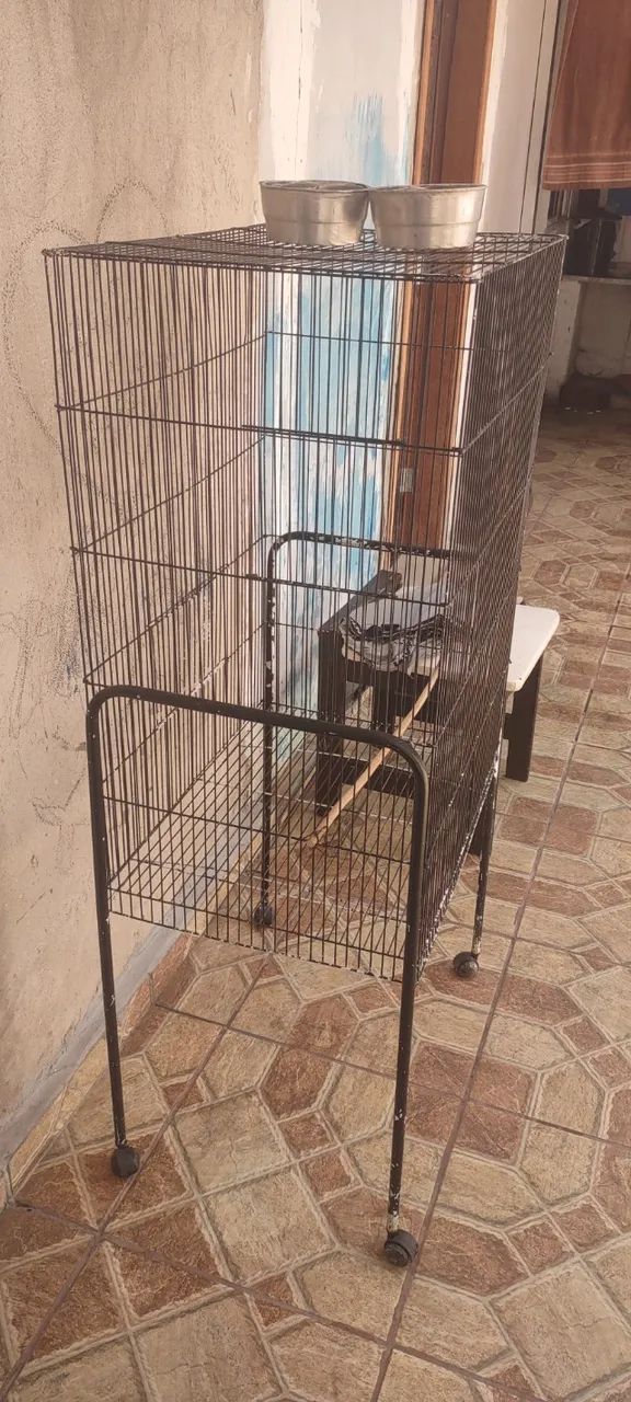 Gaiola para pássaros ou outros animais de pequeno porte - Foto 3