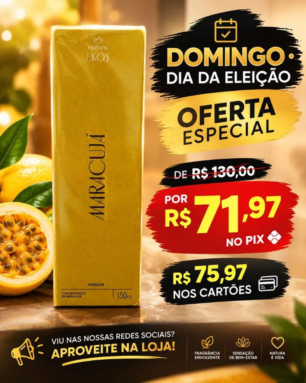 NATURA EKOS MARACUJÁ 