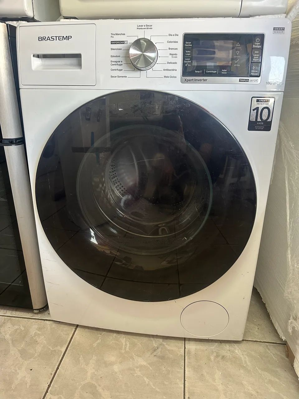 Lava e seca Brastemp 10kg 127v NOVA com avarias  - Foto 2