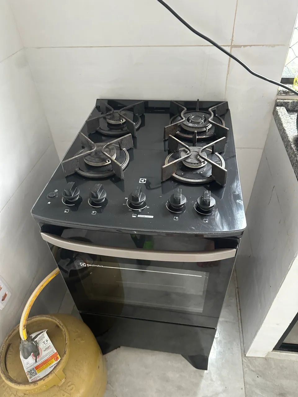 Fogão Electrolux 4 bocas mesa de vidro  - Foto 4