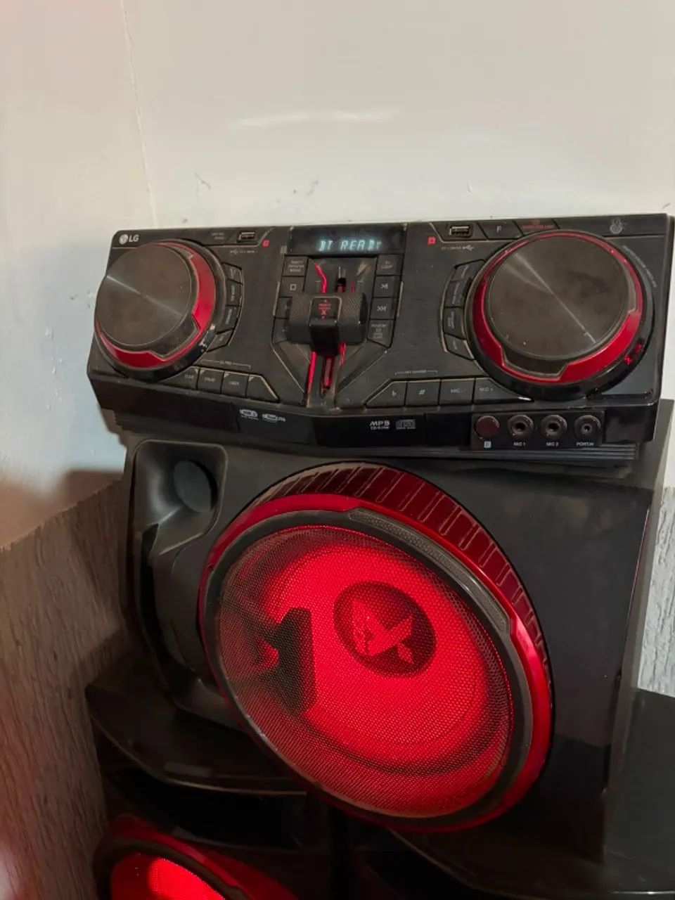Mini System LG CJ88 XBoom Dual USB Multi Bluetooth - 2250W - Foto 2