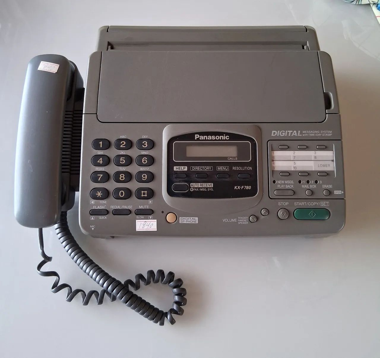 Telefone- Fax- antigo- Panasonic 